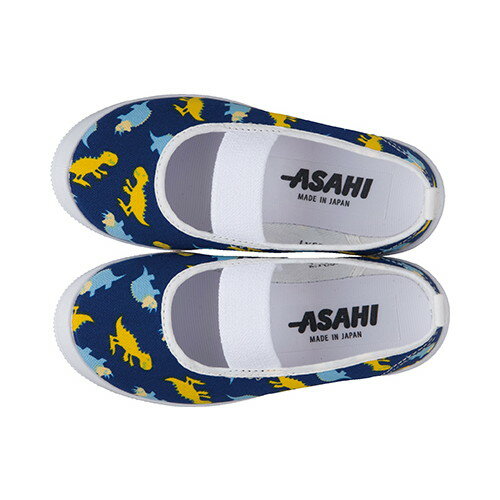 Slippers - アサヒ 恐竜 S03(ネイビー) KD37212 13cm アサヒシューズ [上履き]