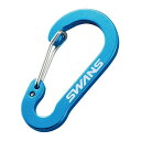 スワンズ スイムゴーグル SA-113S SKBL スイムゴーグルケース用カラビナ SWANS スカイブルー メーカー直送