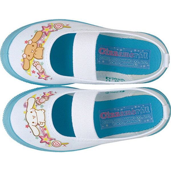 Slippers - アサヒ シナモロール S03(サックス) KD37913 13cm アサヒシューズ [上履き (スクールシューズ)]