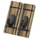 ライフサーブ Coat Hook(2個入り) (ブラック) アクアリデオ 新生活