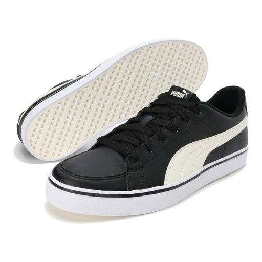 プーマ スポーツシューズ V コート バルク ブラック 24.5cm 38990702 PUMA プーマ スポーツシューズ V コート バルク ブラック 24.5cm 38990702 PUMA