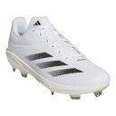 アディダス 野球 アディゼロエレクトリック TPU ベースボールスパイク / ADIZERO ELECTRIC TPU BASEBALL CLEATS フットウェアホワイト / ゴールドメタリック / オフホワイト 260 IF8491 ADIDAS(4)