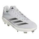 アディダス 野球 アディゼロエレクトリック TPU ベースボールスパイク / ADIZERO ELECTRIC TPU BASEBALL CLEATS チームライトグレー / コアブラック / フットウェアホワイト 280 IF3267 ADIDAS(4)