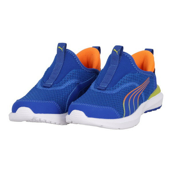 プーマ キッズ シューズ クルーズ PROFOAM EASE IN PS ブルー 18cm 310250 07 PUMA