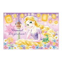 VS1 塔の上のラプンツェル 25 スケーター ディズニー 子供用 レジャーシート 遠足 Sサイズ 60×90cm