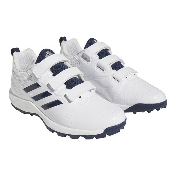 아디다스 야구 재팬 트레이너 AC 베이스볼 스파이크 / Japan Trainer AC Baseball Cleats 풋웨어 화이트/실버 메탈릭/팀 네이비 블루 2 285 GW1929 ADIDAS