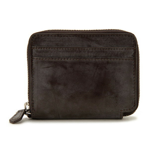 財布 ブライドルレザー ラウンドジップ 二つ折り財布 monte SPIGA モンテスピガ MOSBHSD006BR ブラウン メンズ 父の日 敬老の日 新生活 クリスマス ギフト プレゼント