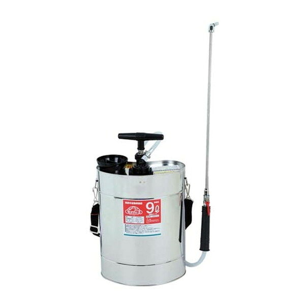 肩掛半自動噴霧器 9L 樹脂ポンプ セフティー3