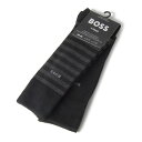 HUGO BOSS ヒューゴボス 靴下 ブラック 黒 メンズ 2足 50518497 001 2P SOCKS BLACK ブランド 誕生日 新生活 父の日 ク...