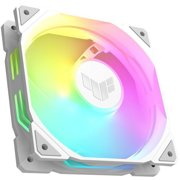 TUF GAMING TR120 FAN ARGB WHITE ASUS ホワイト [ケースファン]【KK9N0D18P】 2