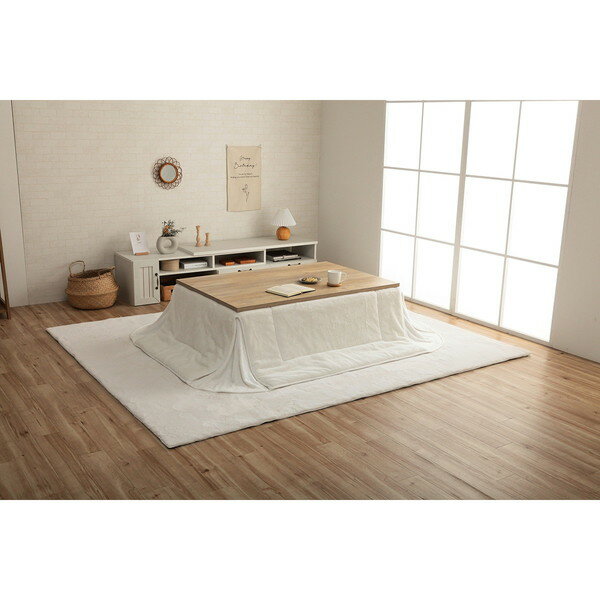 こたつ布団 イケヒコ・コーポレーション 1181670271111 ラピアス パーソナル 掛 SWH 160X190 スノーホ..