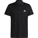 アディダス ランニングシャツメンズ トレイン エッセンシャルズ トレーニング ポロシャツ ブラック J/S BXH40 IB8103 ADIDAS(4)