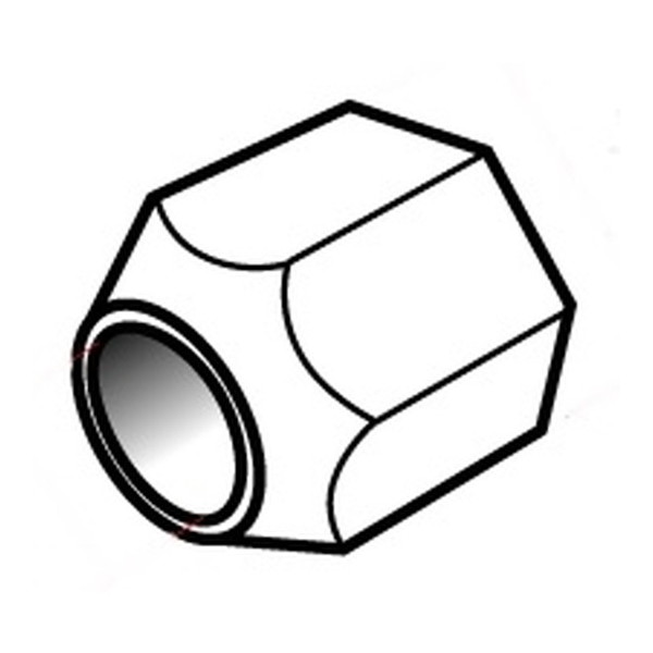 六角管継手 平径1.8mm テーパー付 4459 さかつう