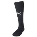 プーマ サッカーソックス LIGA ジュニア ストッキング ブラック 2.1cm 729880 03 PUMA