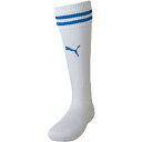 プーマ サッカーソックス ラインイリ ジュニア ストッキング 1.8cm 729882 10 PUMA