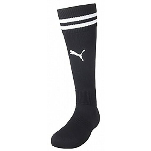 プーマ サッカーソックス ラインイリ ジュニア ストッキング ブラック 2.1cm 729882 03 PUMA プーマ サッカーソックス ラインイリ ジュニア ストッキング ブラック 2.1cm 729882 03 PUMA