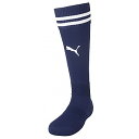 プーマ サッカーソックス ラインイリ ストッキング ネイビー 3.0cm 729881 06 PUMA