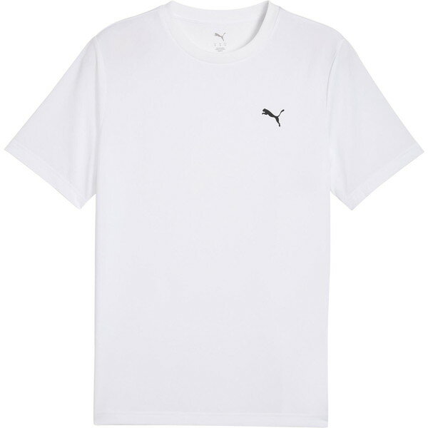 Men'S Wear - プーマ スポーツウエアメンズ ESS スモール プーマロゴ ポリ Tシャツ ホワイト M 687561 02 PUMA