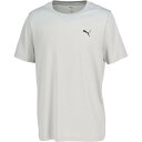 プーマ スポーツウエアメンズ ESS スモール プーマロゴ ポリ Tシャツ グレー XL 687561 09 PUMA(4)