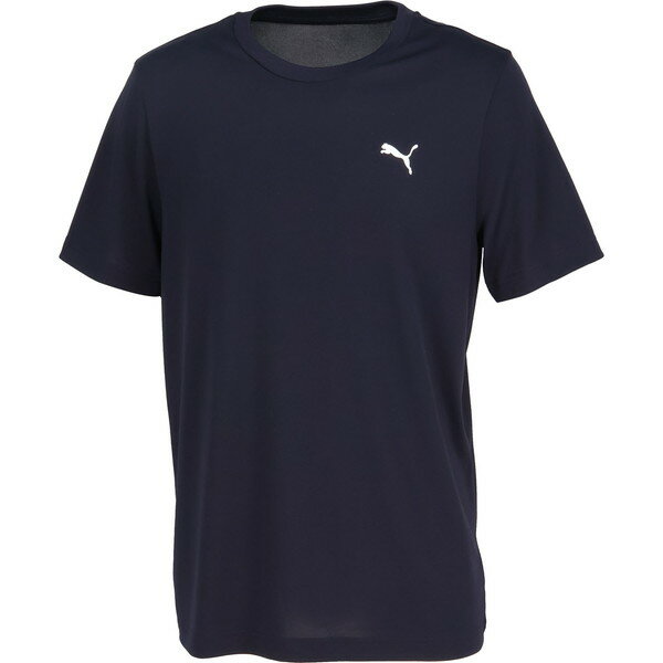プーマ スポーツウエアメンズ ESS スモール プーマロゴ ポリ Tシャツ ネイビー M 687561 16 PUMA