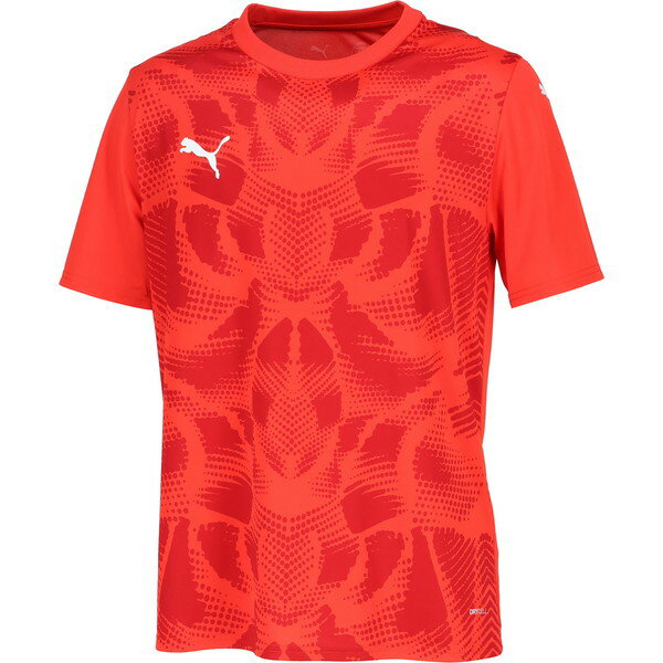 プーマ サッカーシャツ TEAMULTIMATE グラフィック ゲームシャツ M 706791 01 PUMA