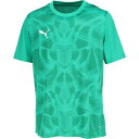 プーマ サッカーシャツ TEAMULTIMATE グラフィック ゲームシャツ グリーン L 706791 05 PUMA