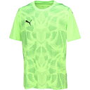 プーマ サッカーシャツ TEAMULTIMATE グラフィック ゲームシャツ グリーン L 706791 20 PUMA