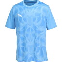 プーマ サッカーシャツ TEAMULTIMATE グラフィック ゲームシャツ ブルー S 706791 18 PUMA
