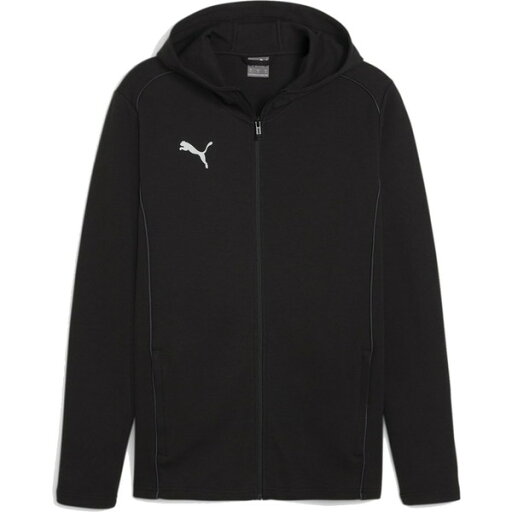 プーマ サッカーシャツ teamFINAL カジュアル フーデッド ジャケット ブラック XL 659337 03 PUMA プーマ サッカーシャツ teamFINAL カジュアル フーデッド ジャケット ブラック XL 659337 03 PUMA