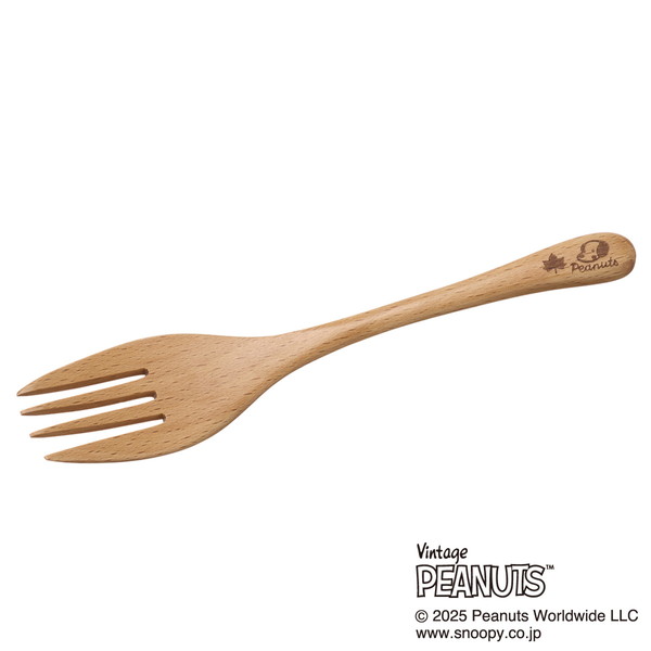 ロゴス スヌーピー LOGOS SNOOPY(PEANUTS 75years) 木製フォーク No.86001138