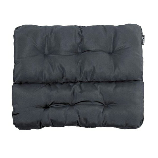 CAPTAIN STAG アルミ背付ベンチ用 リラックスクッションカバー ブラック UC-1685 新生活