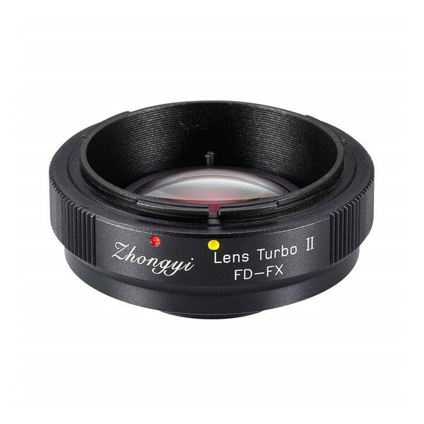 中一光学 Lens Turbo II FD-FX フォーカルレデューサー マウントアダプター(キヤノンFDマウントレンズ → 富士フイルムXマウント)