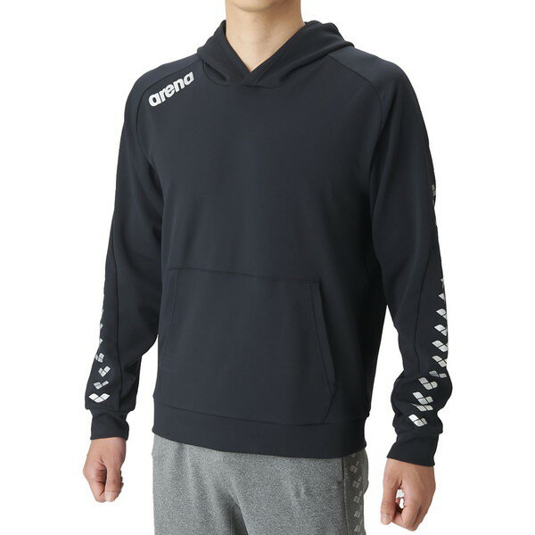 【エントリーでP5倍!20日20:00-27日1:59】 アリーナ 水泳 スウェットパーカー ARN1330 BLK SS ARENA