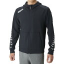 アリーナ 水泳 フルジップスウェットパーカー ARN1331 BLK XO ARENA(4)