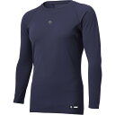 デサント 野球 丸首長袖アンダーシャツ ネイビー DB5SUD20M NV00 2XO DESCENTE(4)