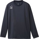 ムーブスポーツ ワンポイントロングスリーブシャツ ネイビー ST5SLTT0M NV00 XO MOVESPORT