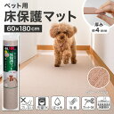 サンコー ペット用床保護マット 60×180cm ベージュ