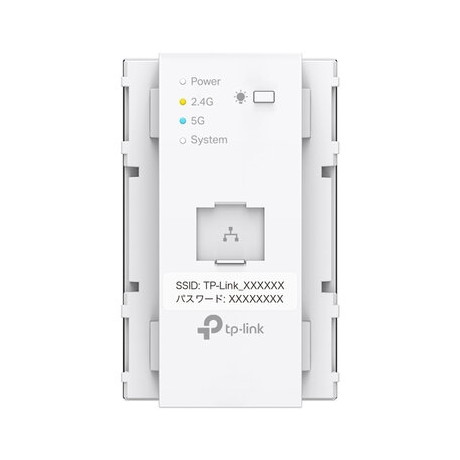 EAP655-WE-AC-S TP-LINK [コンセント埋め込み型 Wi-Fi 6アクセスポイント]