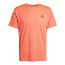 アディダス トレーニングシャツ トレイン エッセンシャルズ 半袖Tシャツ ピンク J/2XL NQE20 JC5194 ADIDAS(4)