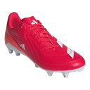 アディダス ラグビースパイク RS15 ソフトグラウンド用 レッド 26.5cm IH2767 ADIDAS