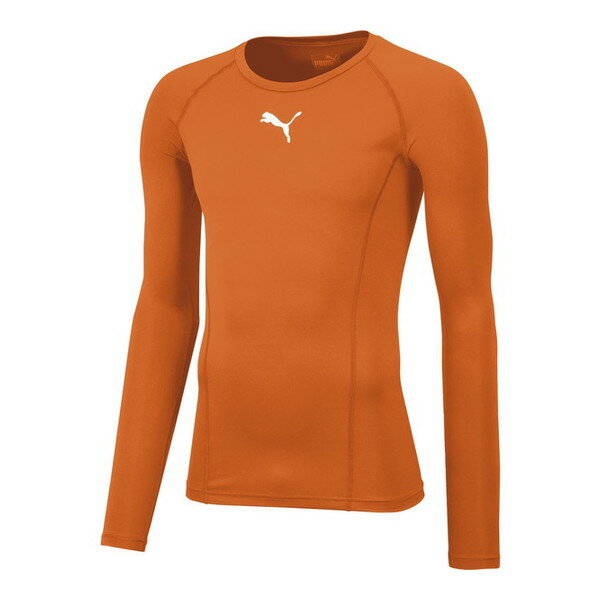 プーマ サッカーシャツ LIGA BASELAYER クルーネック LS シャツ XL 658223 08 PUMA GOLDEN POPPY