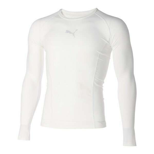 �ס��� ���å�������� LIGA BASELAYER ���롼�ͥå� LS ����� XL 658223 04 PUMA �ס��ޥۥ磻��