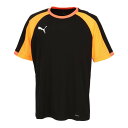 プーマ サッカーシャツ INDIVIDUALLIGA SSシャツ M 659843 07 PUMA PUMA Black-Heat Fire