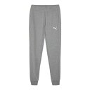 プーマ サッカースウェット TEAMGOAL カジュアル パンツ S 659323 33 PUMA ミディアム グレー ヘザー