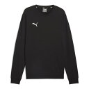 プーマ サッカースウェット TEAMGOAL カジュアル クルーネックスウェット XXL 659332 03 PUMA プーマブラック