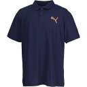 プーマ トレーニングウエア ESS MX CAT エンブロイダリー ピケ ポロシャツ ネイビー XXL 686865 06 PUMA