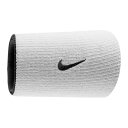 ナイキ BN2093 - 101 DRI-FIT ダブルワイドリストバンド ホーム アンド アウェイ 2パック (101)ホワイト/ブラック F NIKE