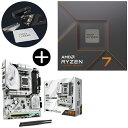 【国内正規品】 AMD Ryzen7 7700X W/O Cooler CPU + ASRock B850 Steel Legend WiFi ATXマザーボー...