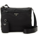 PRADA プラダ ショルダーバッグ ネロ ブラック 黒 ナイロン トライアングル 1BC421VD1M RV44 F0002 RE-NYLON SHOULDE...