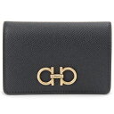 Ferragamo フェラガモ カードケース 名刺入れ ネロ ブラック 黒 レディース ガンチーニ 220371 755317 THE GANCINI CARD...